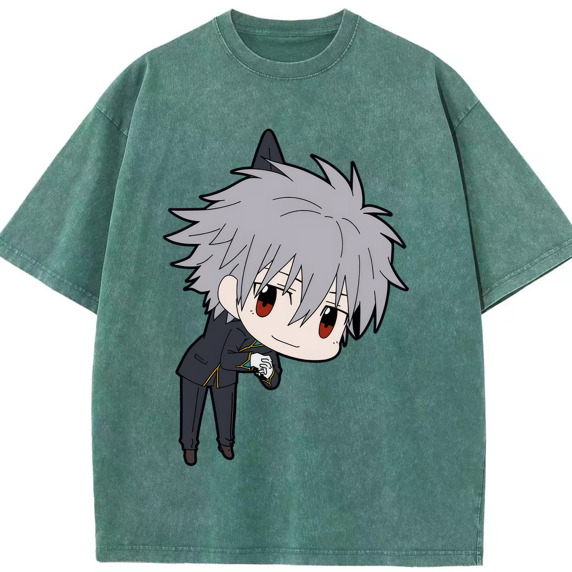 （画像用） EVA 新世紀エヴァンゲリオン 綿100% ヴィンテージ風 半袖Tシャツ（フロントプリント）